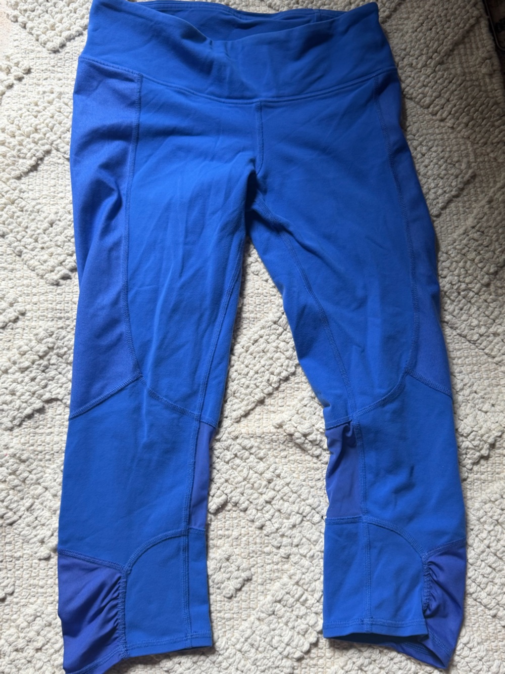 ALO Yoga Royal Blue Capri Leggings